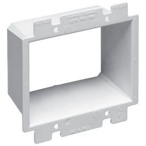 electrical extender boxes|adjustable outlet box extenders.